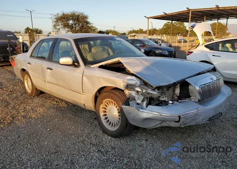2001 Mercury Grand Marquis Ls from USA, damaged, VIN 2MEFM75W31X705185